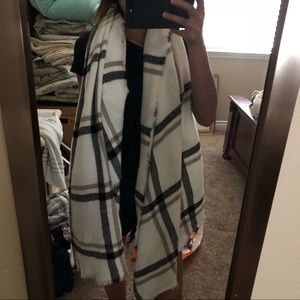 Plaid Blanket Scarf